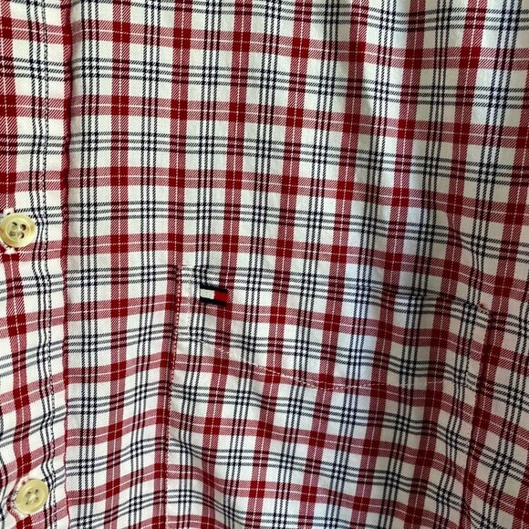 Tommy Hilfiger Long Sleeve Cotton Button Down Shirt Mens Large - Picture 7 of 10